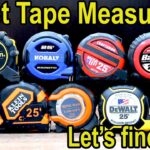 Testing Tape Measure Brands for Best Performance and Value