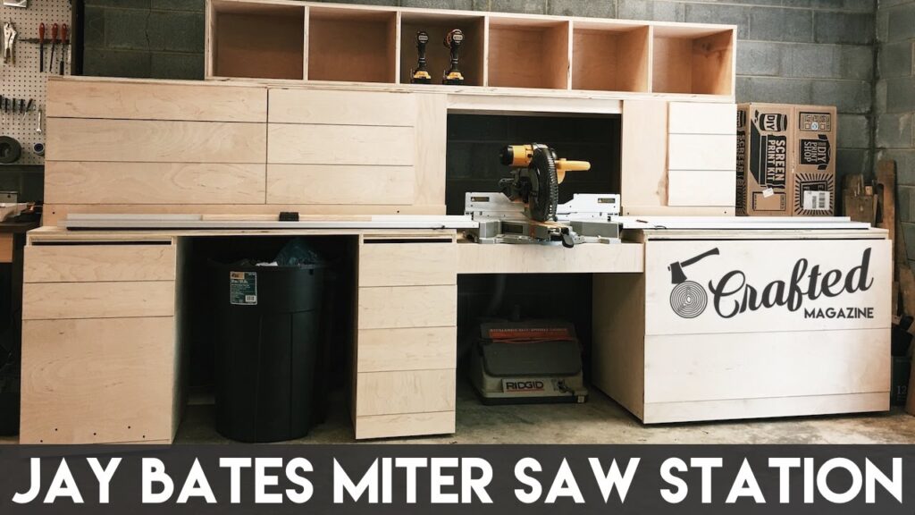 DIYing the Jay Bates Miter Saw Station Part 1
