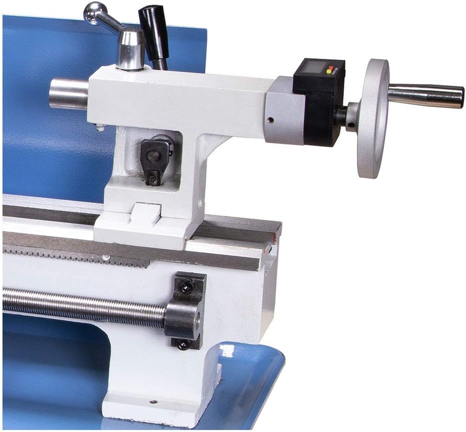 HiTorque Mini Metal Lathe 7x16 Deluxe - Power, Torque, and a longer center distance than other lathes in its class, LittleMachineShop.com (7350)