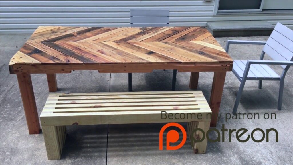 How To Build A Modern Outdoor Bench