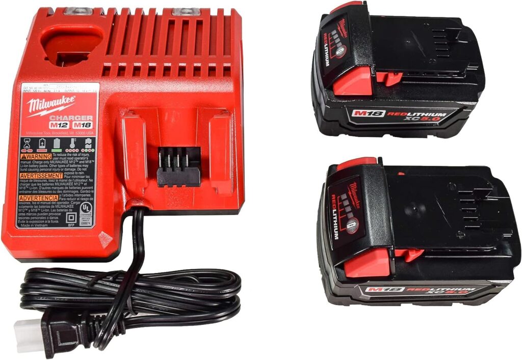 Milwaukee 2953-22 18V Cordless Brushless 1/4 Hex Impact Driver Kit with (2) 5.0Ah Lithium Ion Batteries, Charger  Tool Case
