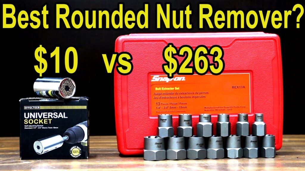 Testing the Best Rounded Nut and Stud Removers: Project Farms Video Review