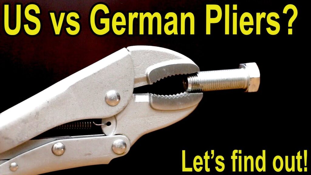 Comparison of Locking Pliers (VISE GRIPS) from Various Brands