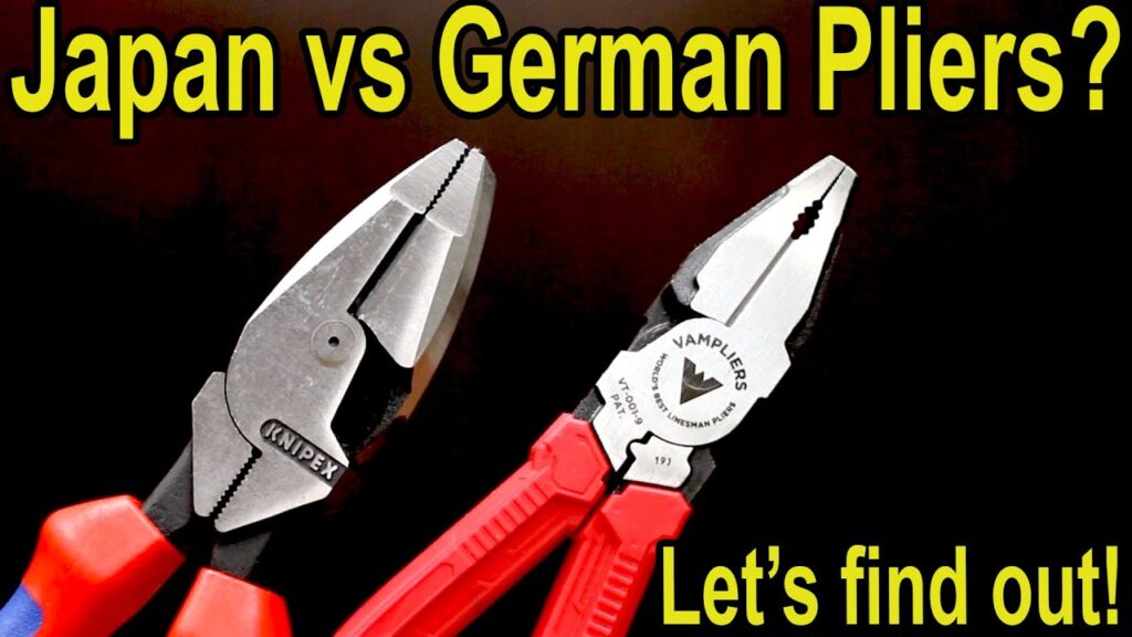 Comparison Test of Various Plier Brands