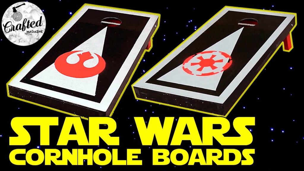 Creating Star Wars-Themed Cornhole Boards with Crafted Workshop