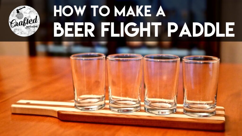 How to Build a Beer Flight Paddle