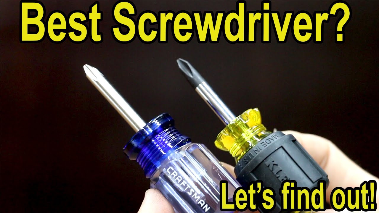 Project Farm LLC tests durability and performance of various screwdriver brands
