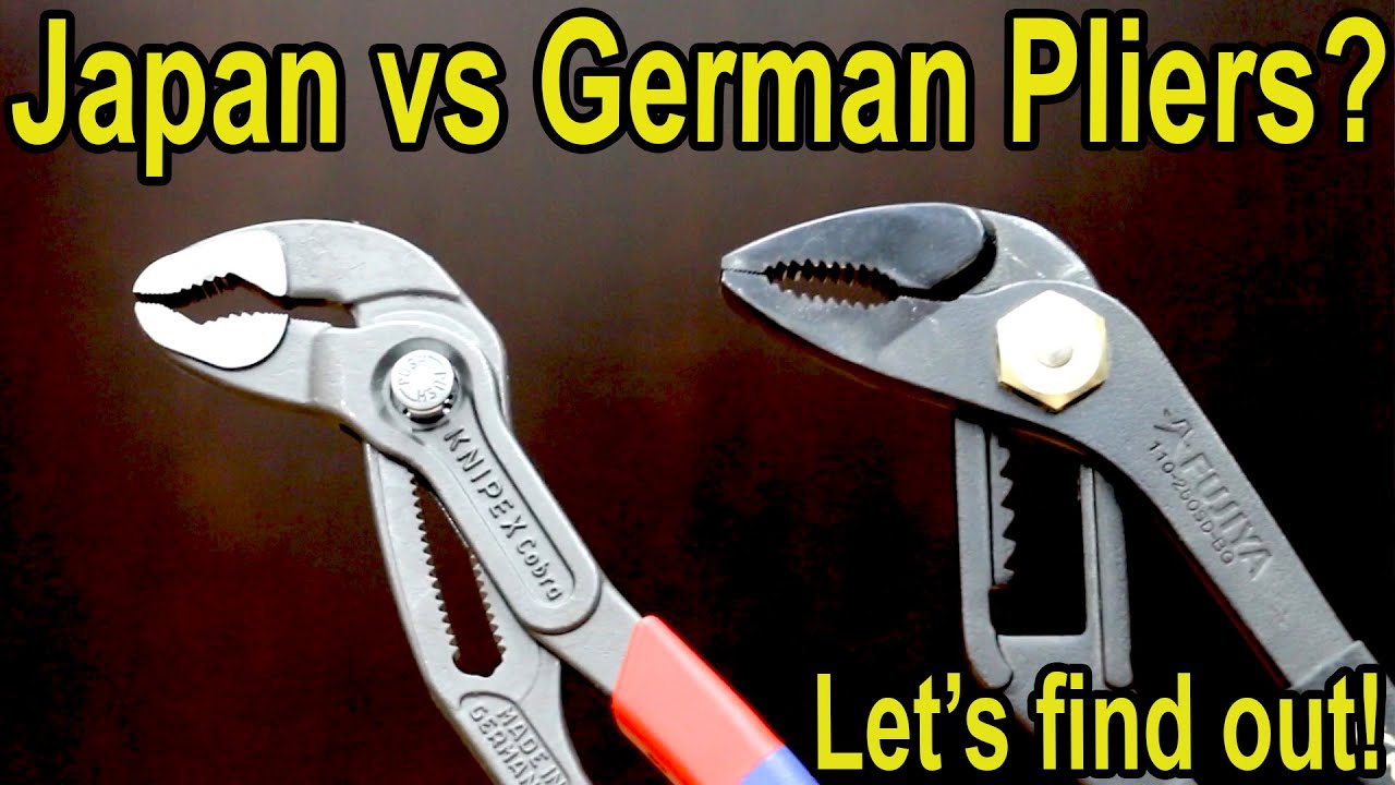 Comparison of Tongue and Groove Pliers: Project Farms Video Review
