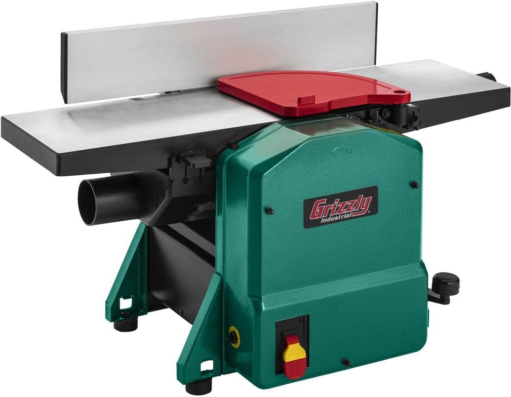 Grizzly Industrial G0958-8 Combo Planer Jointer With Helical Cutterhead 