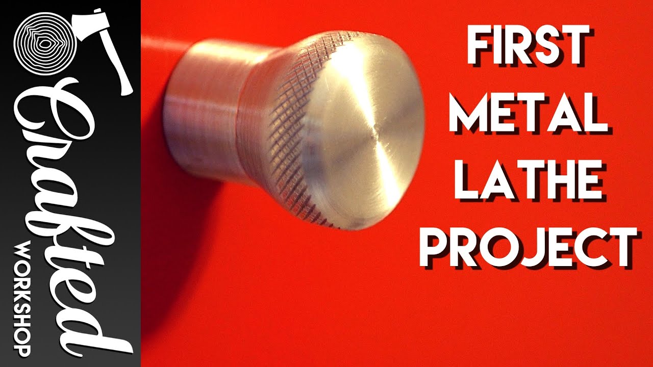 How to Turn an Aluminum Knob on a Metal Lathe